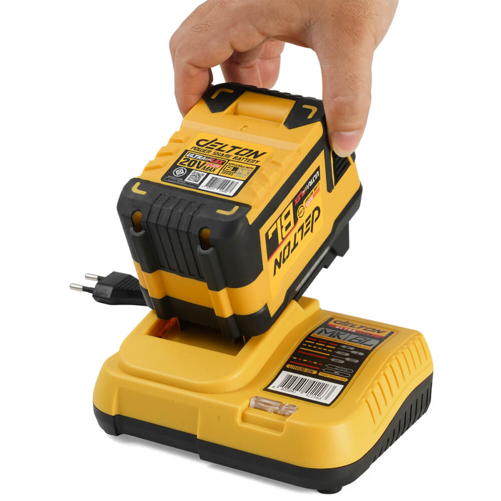 แบตเตอรี่ DELTON ULTRAFLEX BL-SERIES 20V 6AH